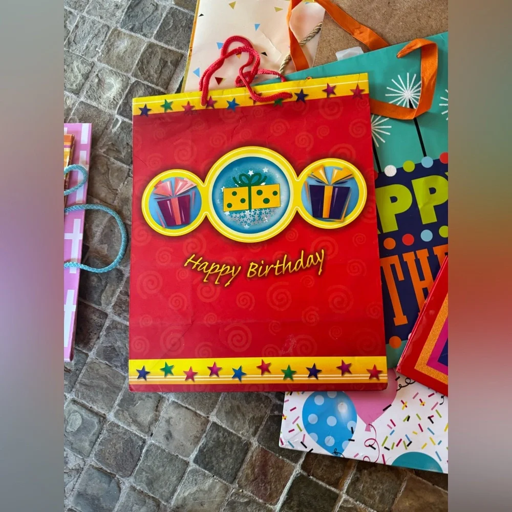 Happy birthday bundle of gift bags Gift Bag Set